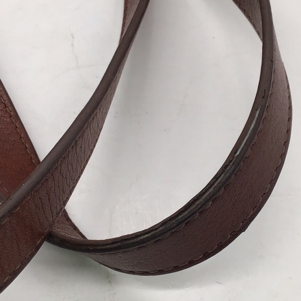 Fossil Cognac Brown Leather Tote - Picture 16 of 16